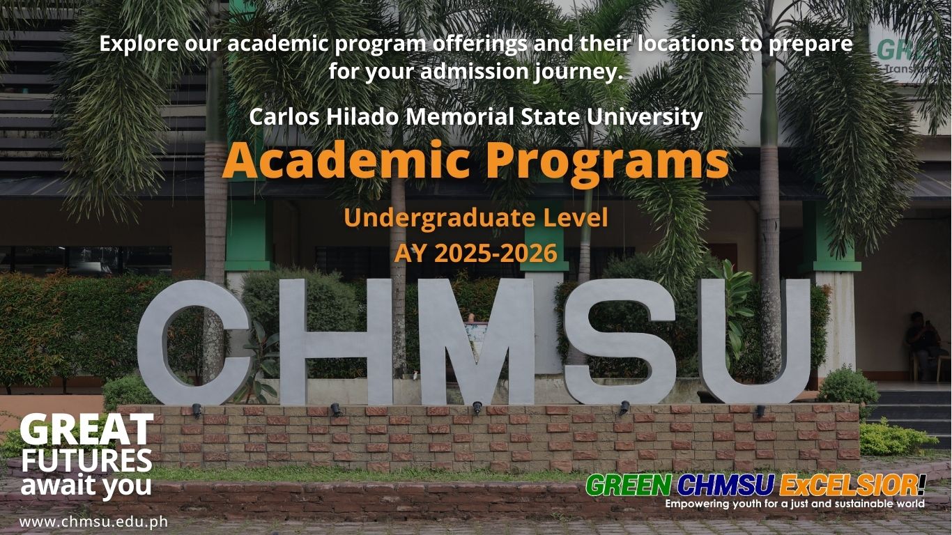 Academic Program Offerings for AY 2025-2026 (Undergraduate Level ...