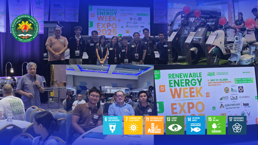 CHMSU supports Renewable Energy Week Expo 2025