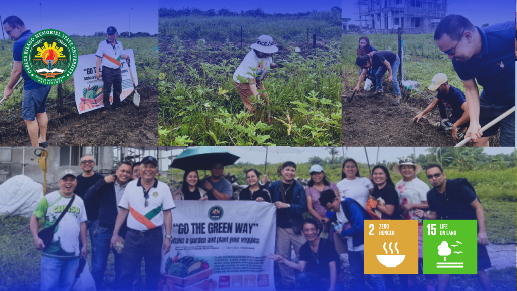 VPRE units plant vegetables, promote sustainability at Jesus Fermin Campus