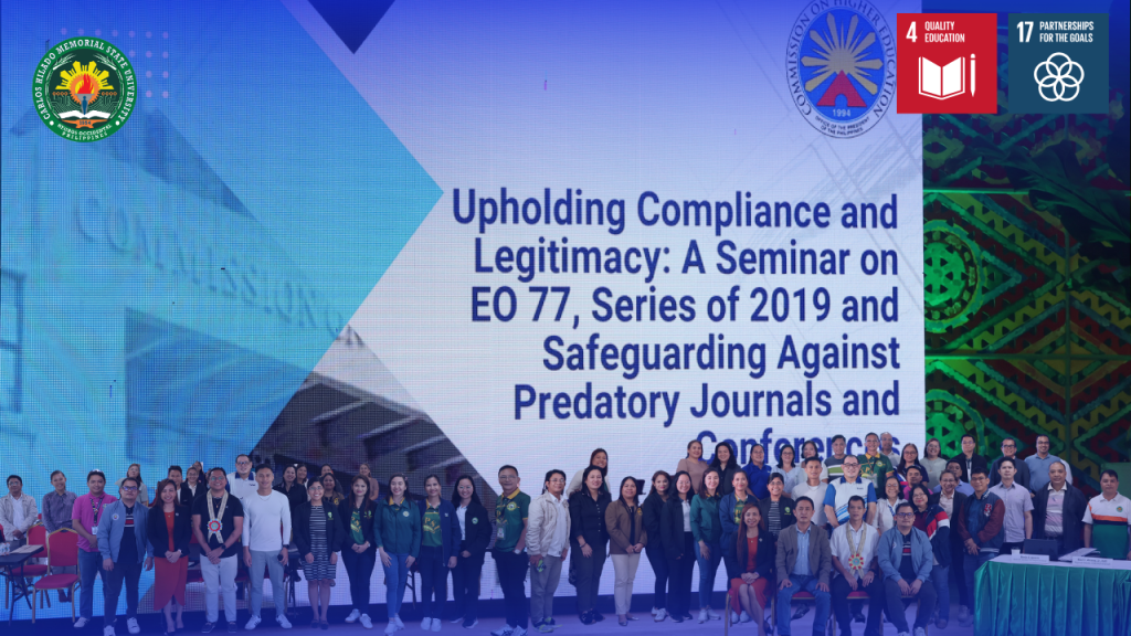 CHED Regional Office VI Conducts Compliance and Academic Integrity Seminar at CHMSU