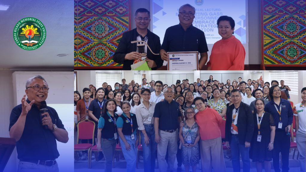 Former VP pioneers professorial lecture at CHMSU