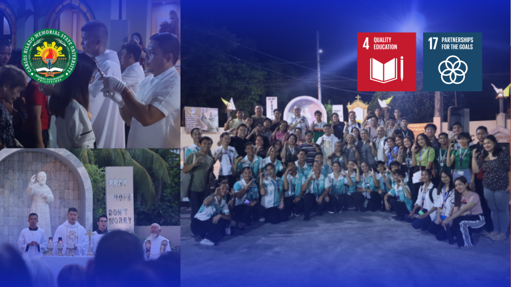 IN PHOTOS: CHMSU sponsors Novena Mass at Our Lady of Peace and Good Voyage Parish – Grotto of St. Padre Pio