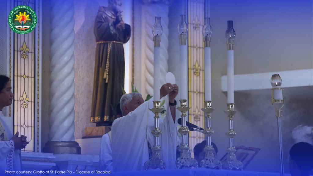 IN PHOTOS: CHMSU community joins pontifical mass celebrating feast day of Saint Padre Pio