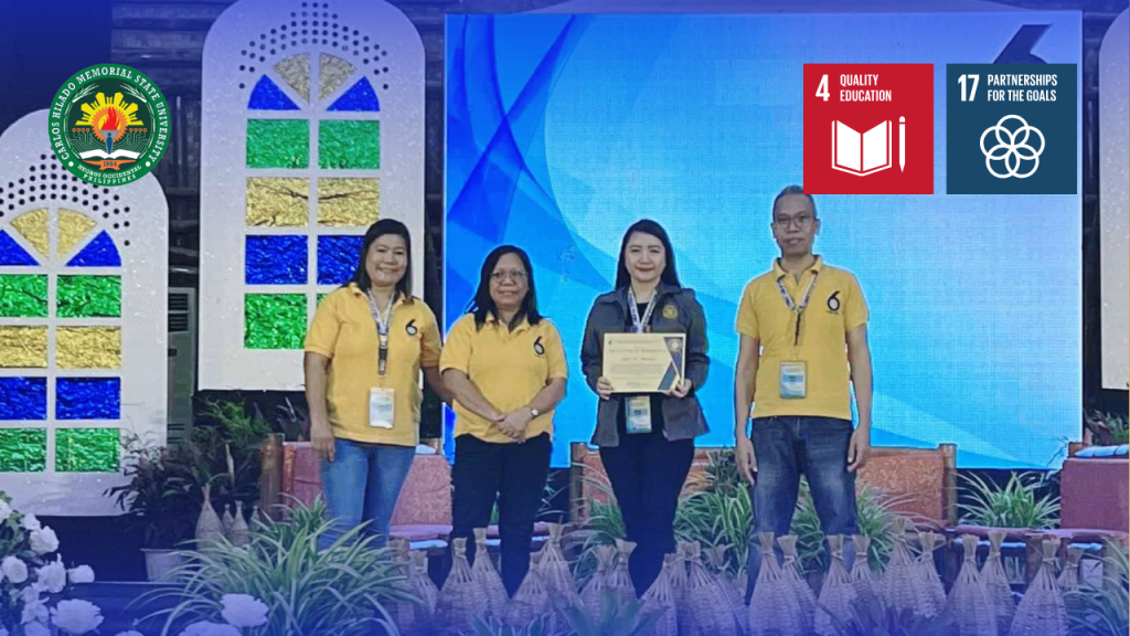 CAS faculty earns award at PASUC-VI EMC Regional Symposium
