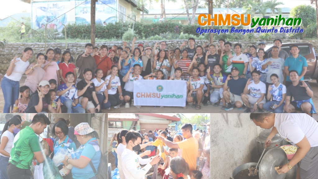 CHMSUyanihan brings aid, hot meals to Castellana typhoon survivors