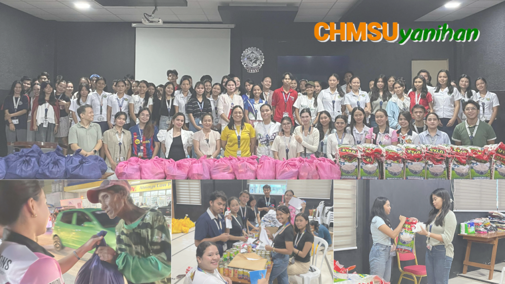 CHMSUyanihan: Fortune Towne Campus mobilizes relief for Typhoon Tino survivors