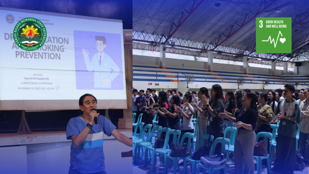 Medical Services holds symposium on drug education, smoking prevention in Talisay Campus
