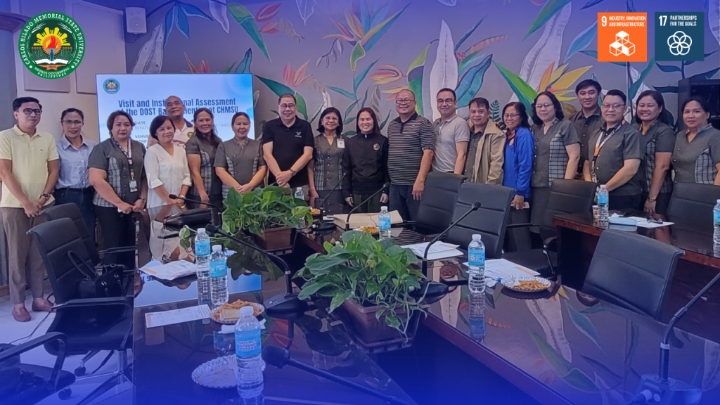 DOST Balik Scientist Visits CHMSU for Institutional Research Assessment