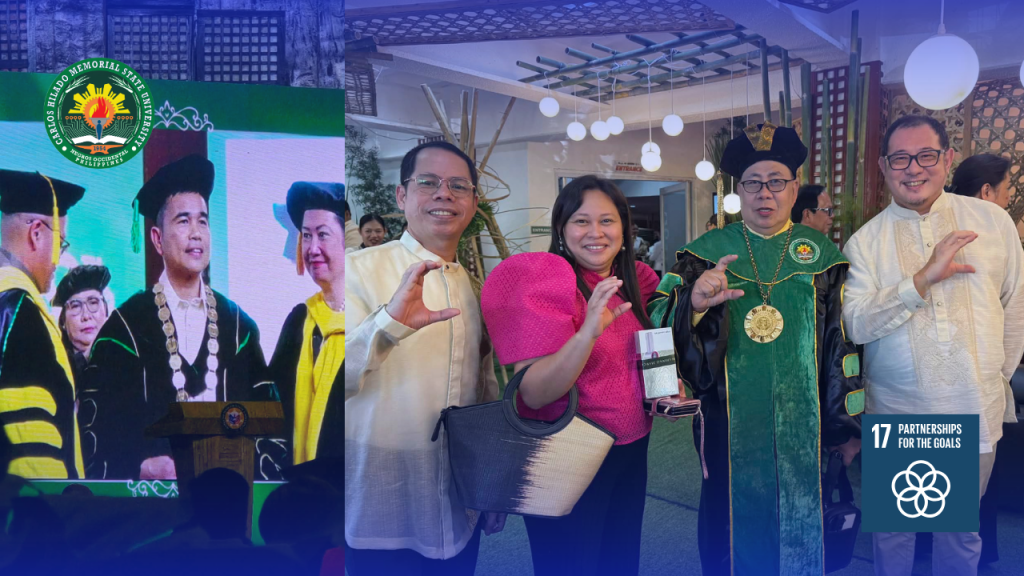CHMSU executives witness the investiture of 8th MMSU Pres. Manzano