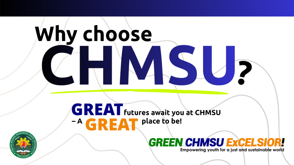 Why choose CHMSU?