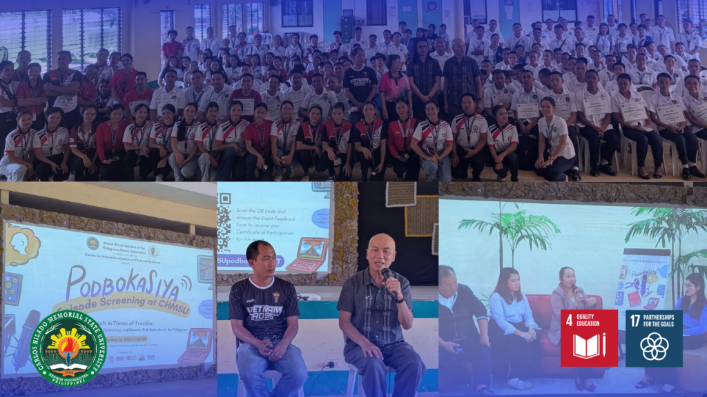 Podbokasiya episode screening held in Binalbagan Campus