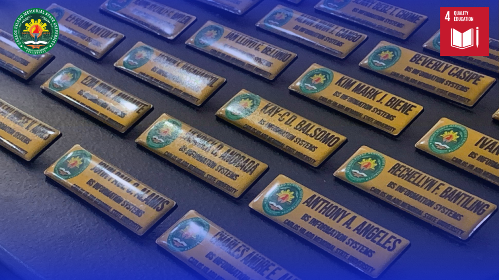 Bachelor of Science in Information Systems holds pining ceremony at Talisay campus