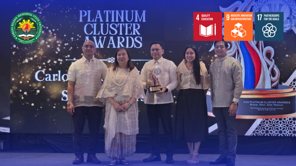 CHMSU receives Platinum Cluster Award from IPOPHL