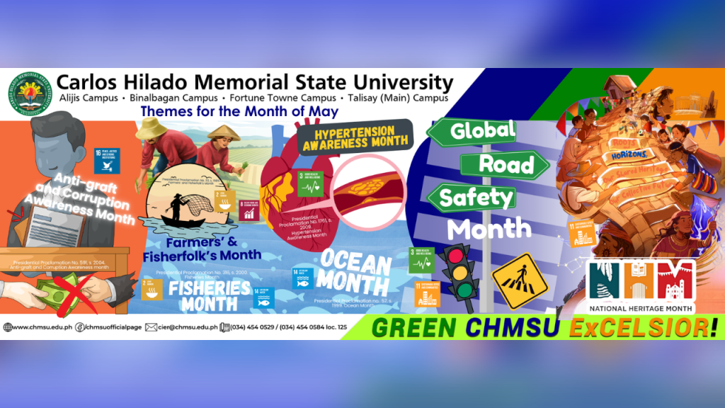 A Month of Purpose: CHMSU joins May 2026 celebrations, observances