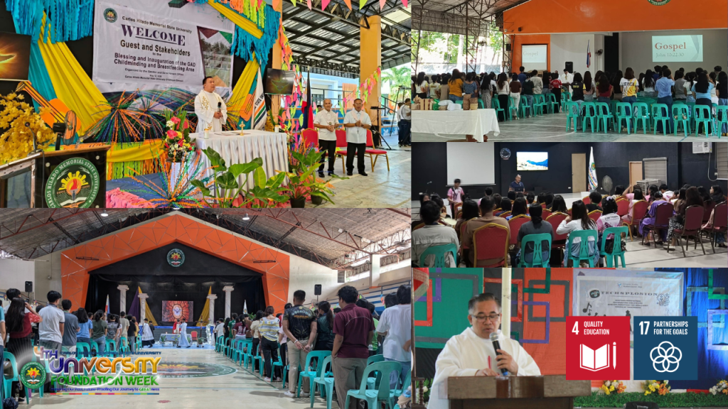IN PHOTOS: CHMSU holds Thanksgiving Mass, Service for 4th University Foundation Week