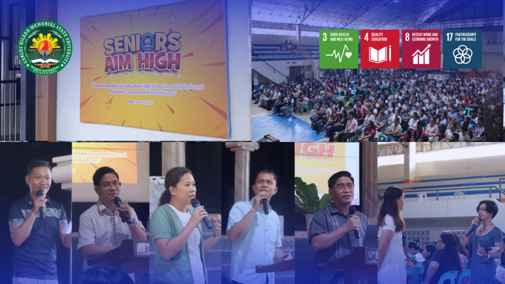 Graduating CHMSUans in Talisay Campus undergo Seniors AIM HIGH
