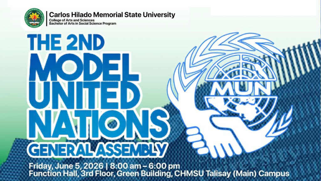 CHMSU to host 2nd Model United Nations General Assembly