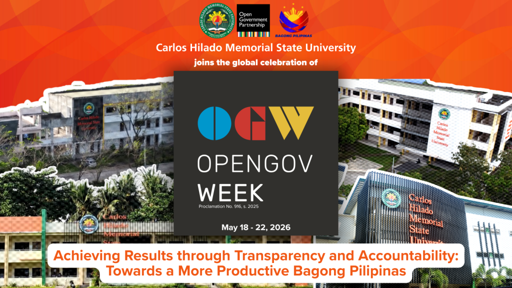 CHMSU joins the global celebration of Open Government Week