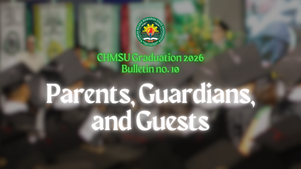 CHMSU Graduation 2026 Bulletin no 10