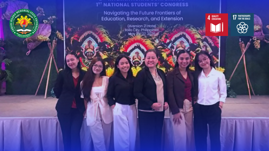 BSED English student-researchers earn nod at 2nd SUCTEA VI Int’l Confab in Iloilo City