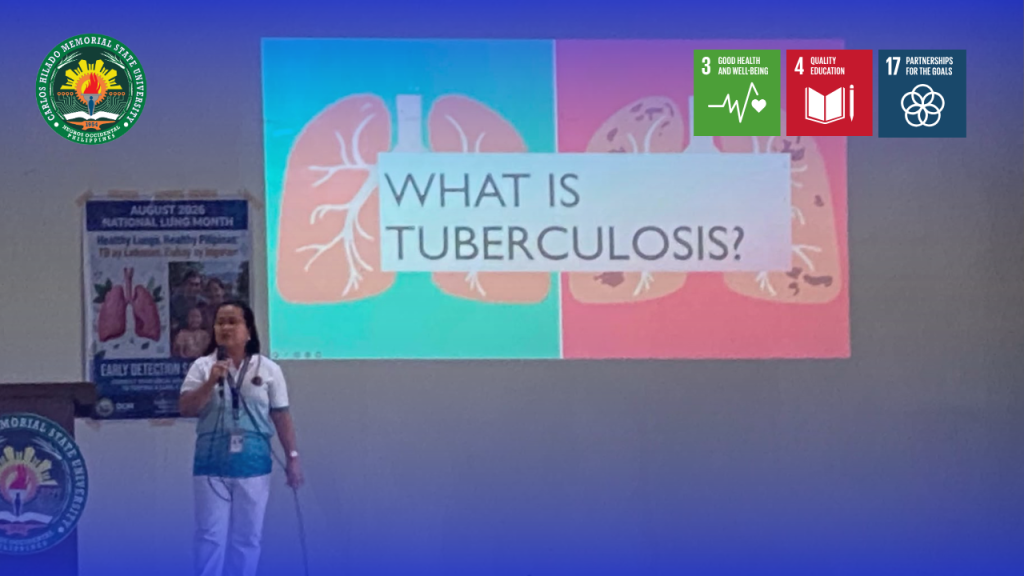 Bacolod City Health Office conducts talk on lung health, tuberculosis