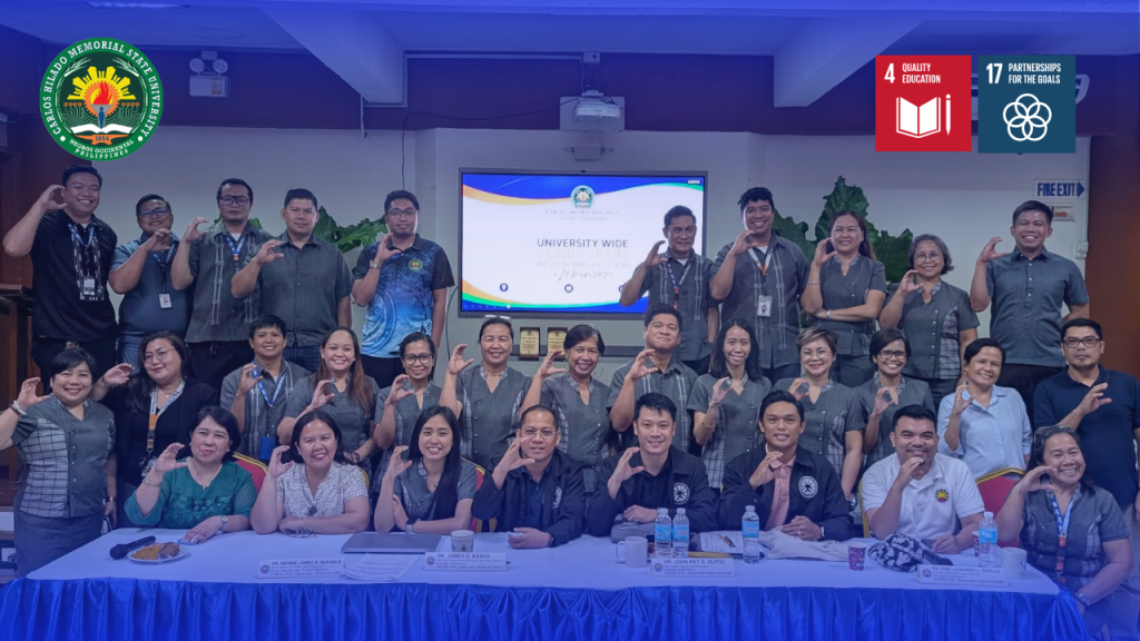 CHMSU concludes university-wide curriculum review workshop with CHED-NIR