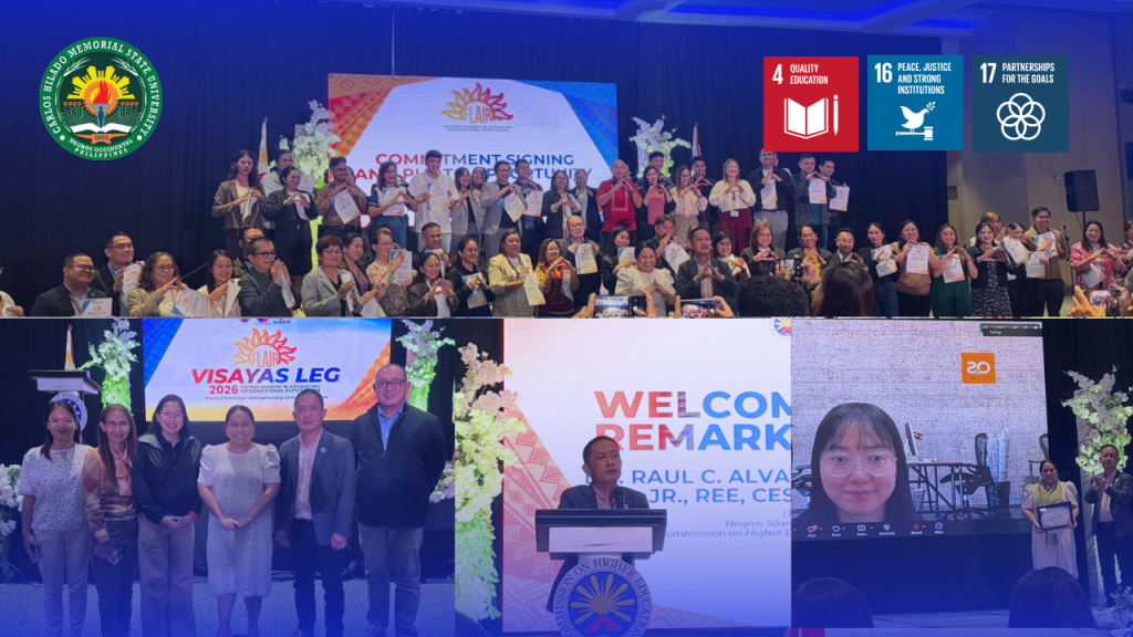 CHMSU joins FLAIR Masterclass Visayas Leg 2026 by CHED-IAS, CHED-NIR