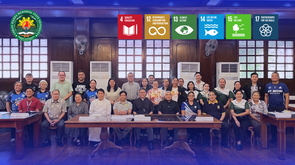CHMSU inks PANGGAS ecological stewardship pact with Diocese of Bacolod