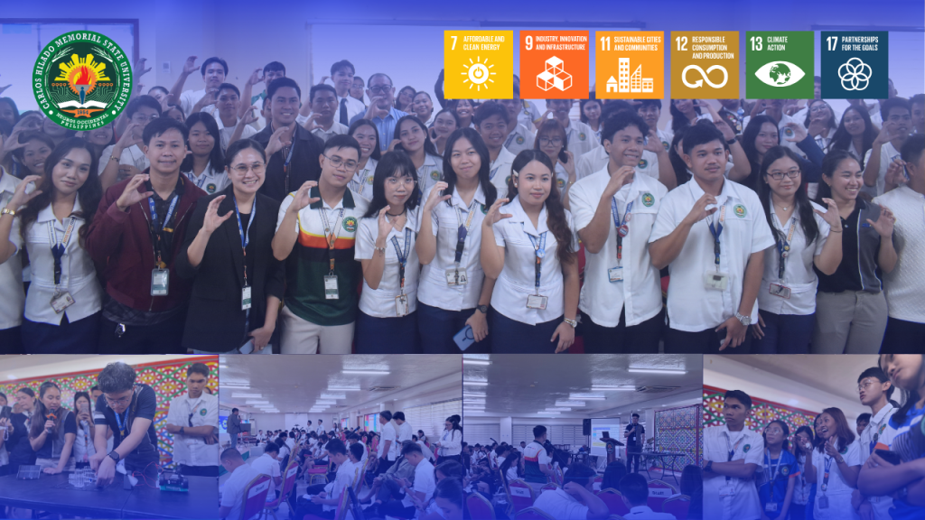 CHMSU advances energy awareness through alternative fuels and energy technologies orientation.