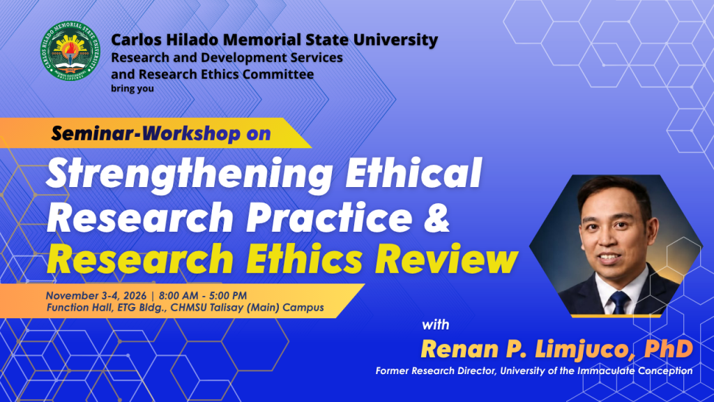 Seminar-workshop on research ethics set Nov 3-4