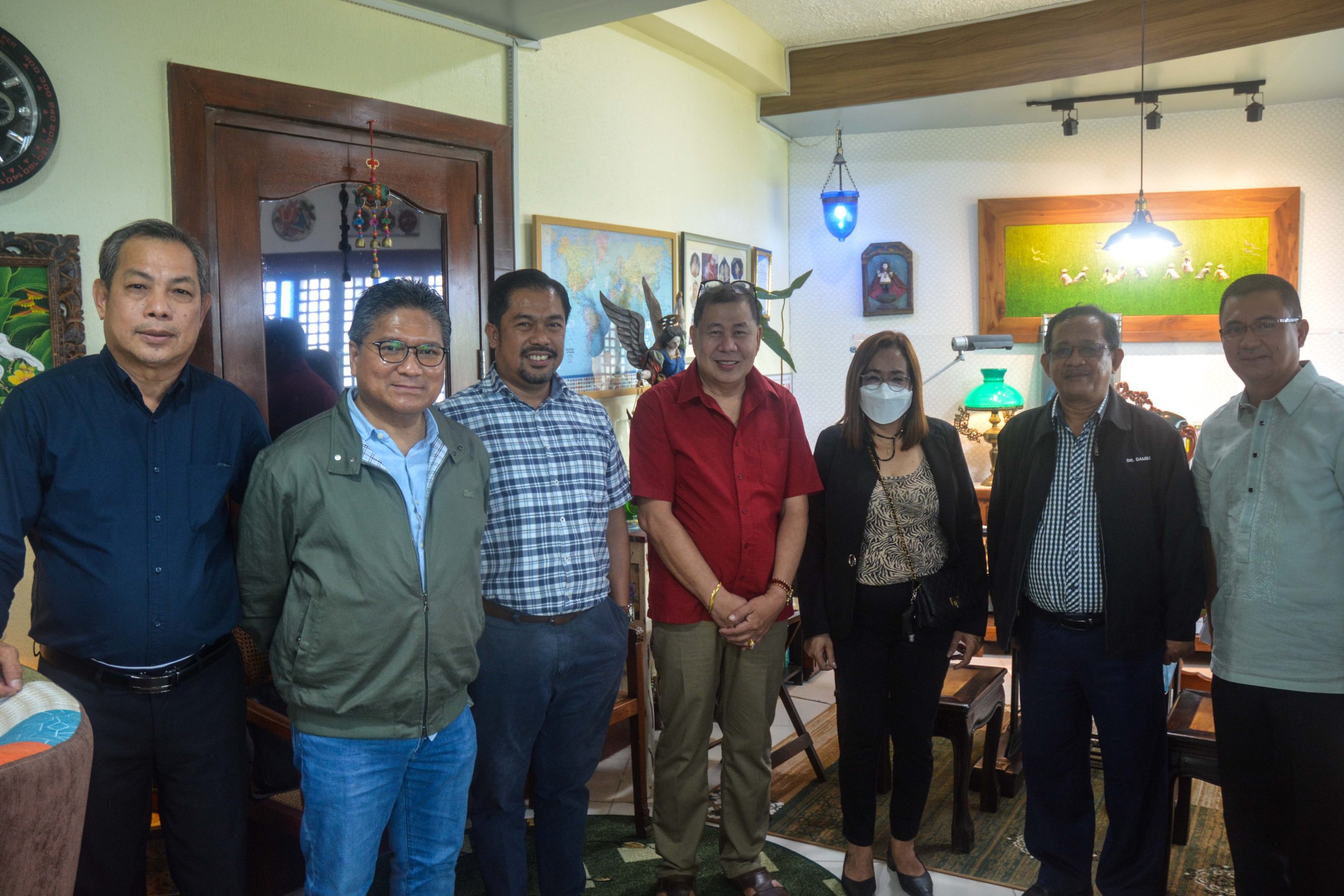BatStateU execs visit CHMSU Talisay Campus | Carlos Hilado Memorial ...