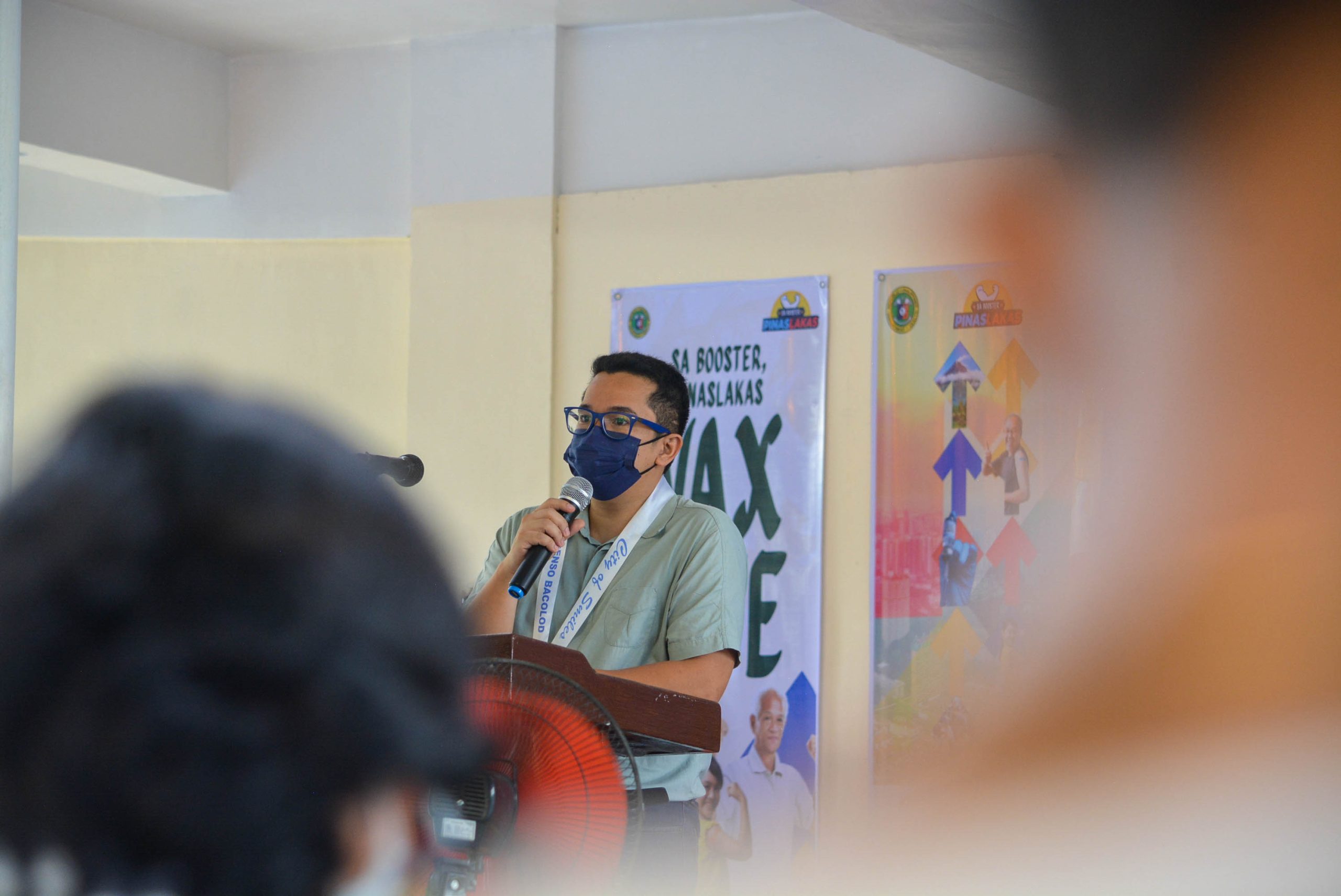 DOH PinasLakas COVID19 Vaccination rollout at CHMSU Alijis Campus
