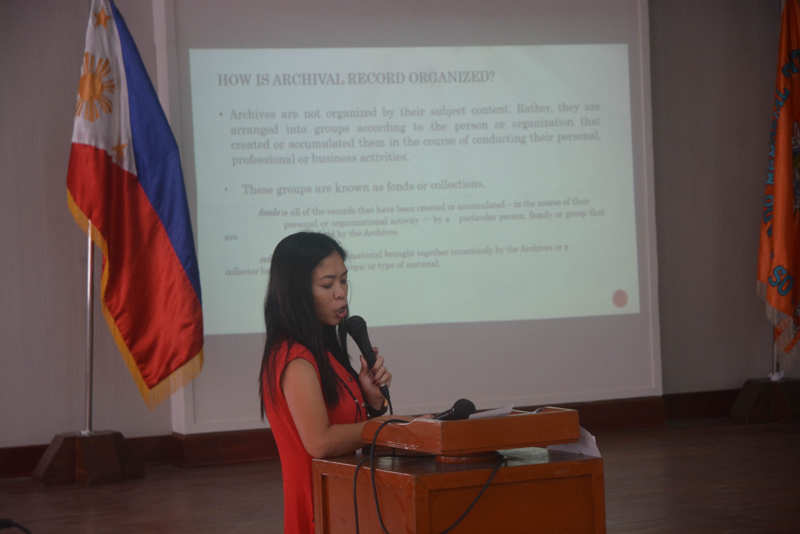 Echo-Seminar on Records Organization & Disposition Administration ...