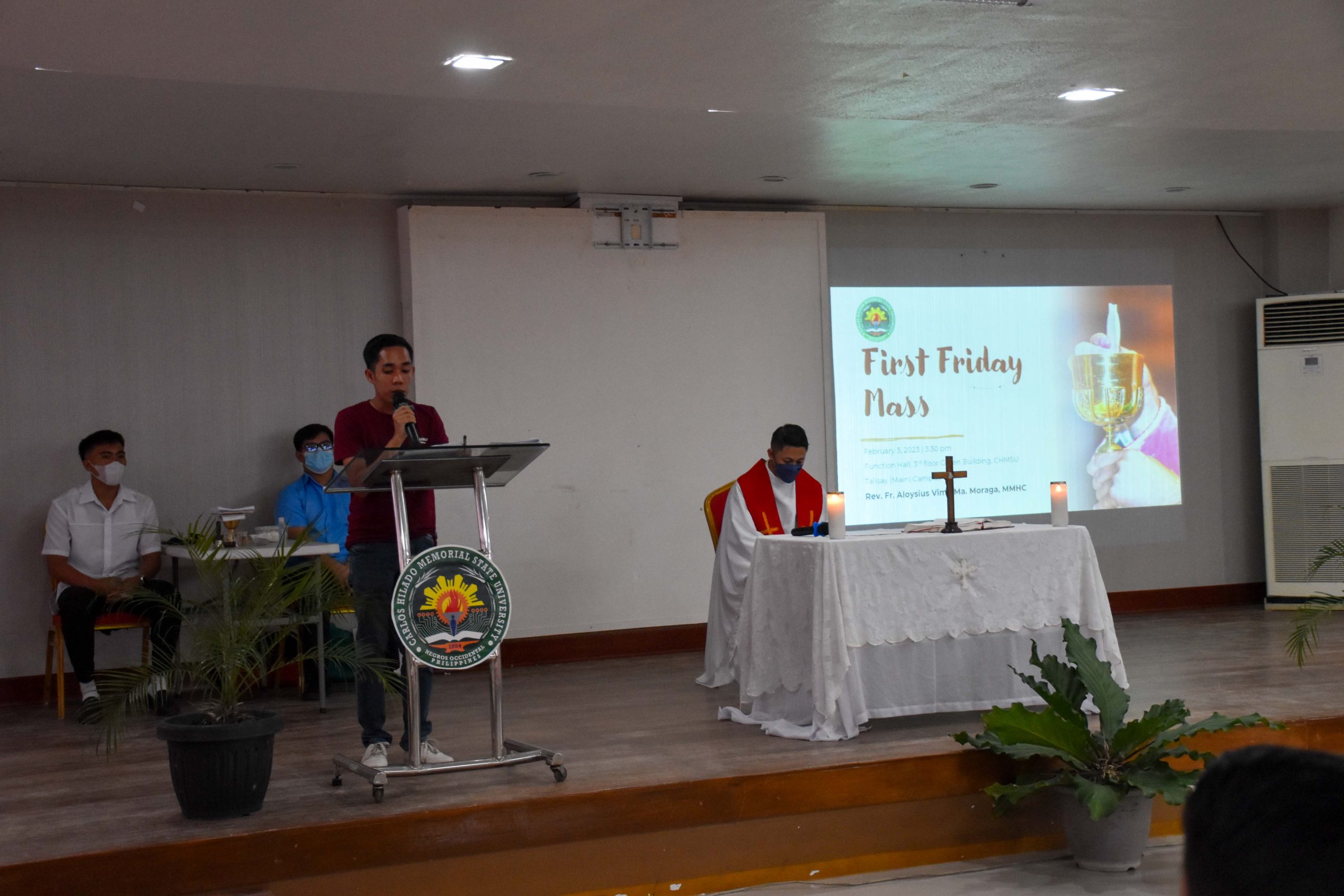 Talisay Campus holds First Friday Mass for February - Carlos Hilado ...