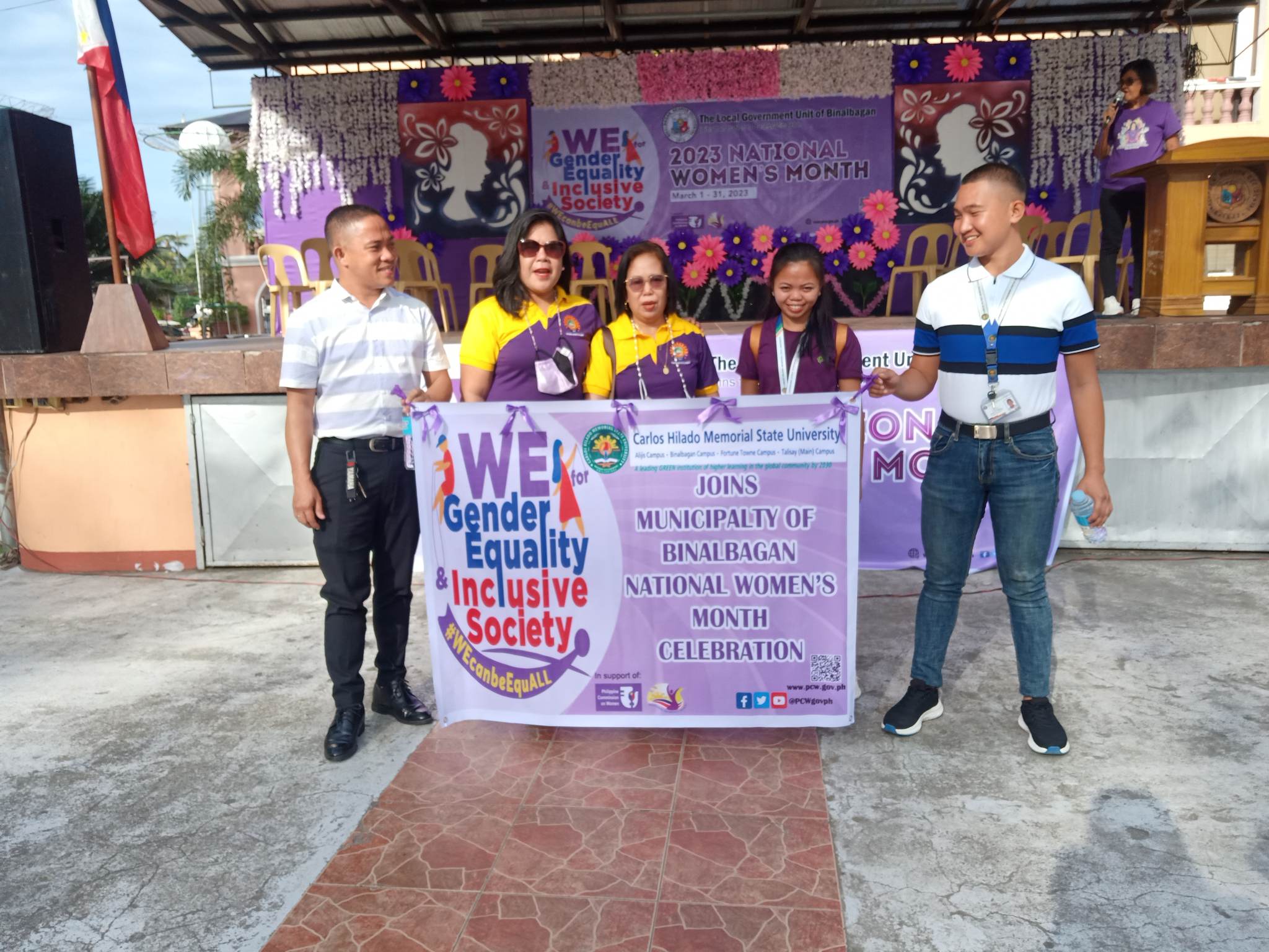 CHMSU Joins Binalbagan Nat'l Women's Month Kick-off - Carlos Hilado ...