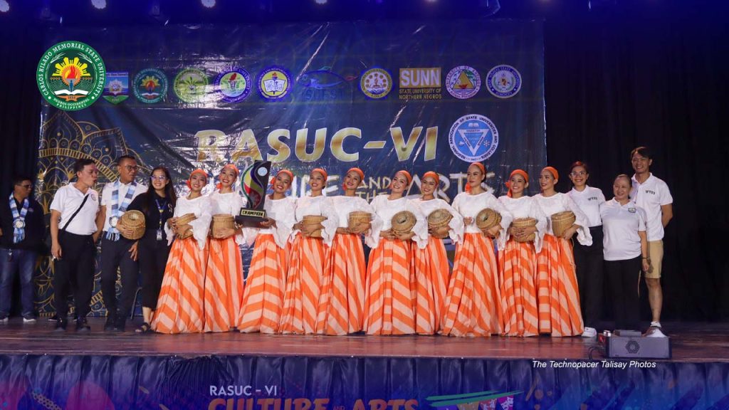 WVSU dominates RASUC-VI Culture, Arts Festival;CHMSU president thanks stakeholders for reg’l meet success