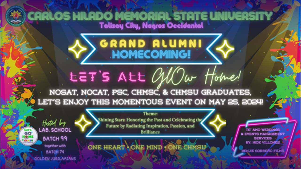 2024 General Alumni Homecoming At Chmsu All Set 