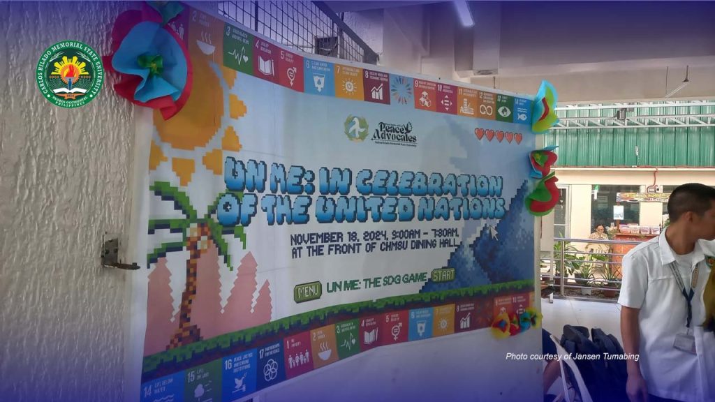 Peace Advocates student group mounts UN SDG game in Talisay Campus