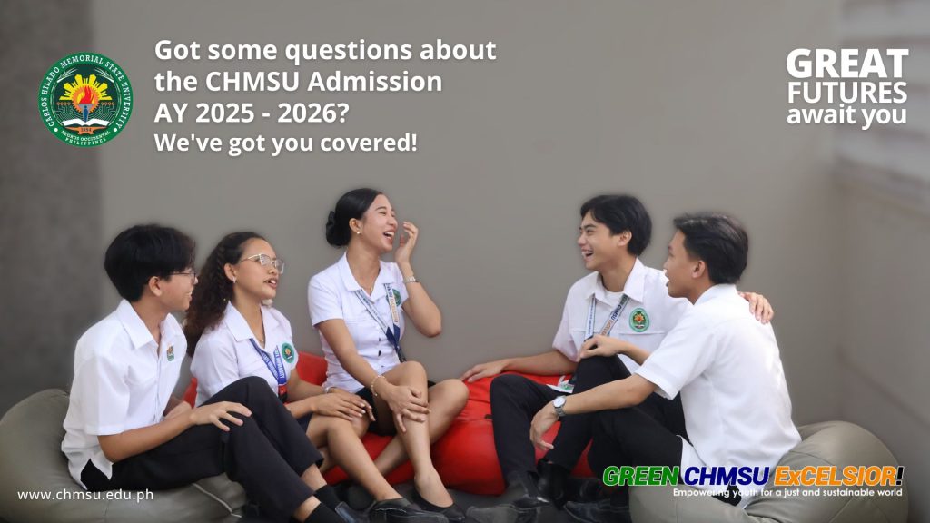 Got Questions About the CHMSU Admission Portal?