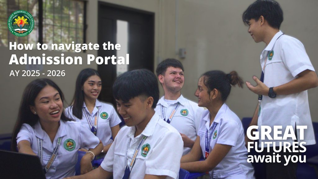 How to navigate the Admission Portal AY 2025-2026