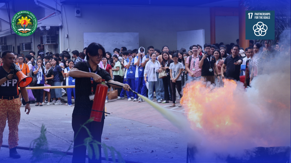 Fire, earthquake drill held in Talisay Campus