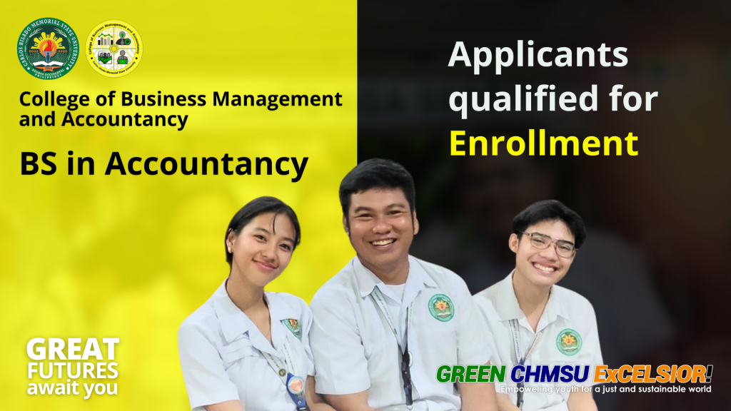 List of BS in Accountancy applicants qualified for enrollment