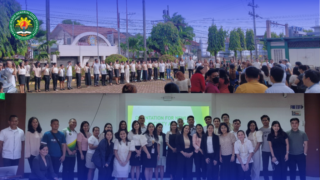 CHMSU Welcomes 43 Newly Hired and Promoted Teaching and Non-Teaching Personnel