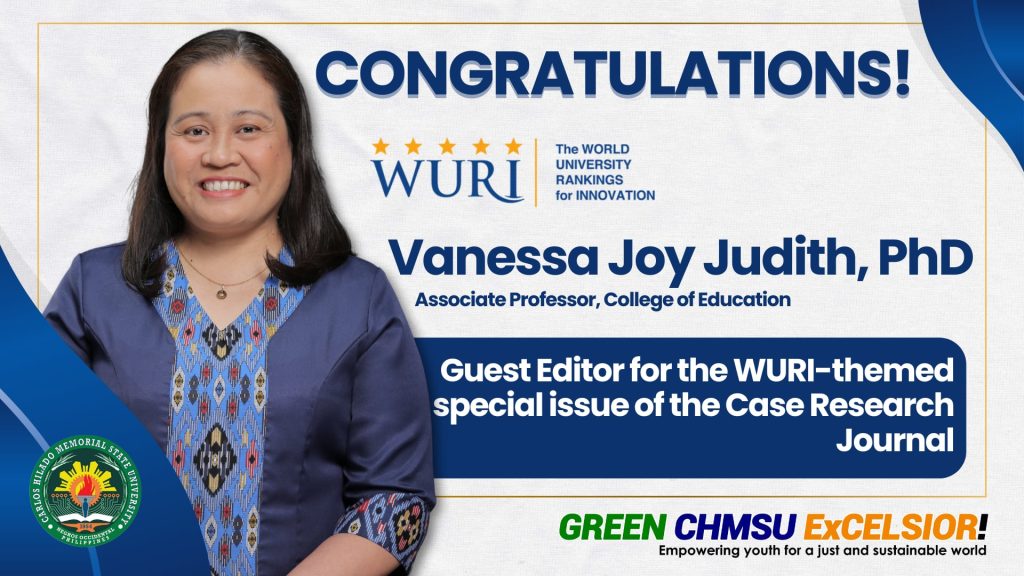 COED faculty guest editor in WURI-themed issue of Case Research journal