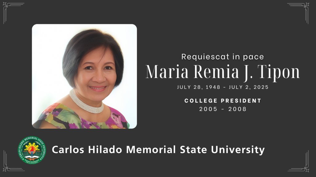 In Loving Memory of Maria Remia J. Tipon